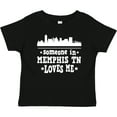 thumbnail image 3 of Inktastic Memphis Tennessee Someone Loves Me Skyline Boys or Girls Baby T-Shirt, 3 of 5