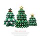 thumbnail image 4 of (1 pieza) Adorno navideño con forma de globo para fotos, juguete, estéreo 4D, árbol de Navidad grande, bola de Papá Noel, 4 of 5