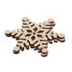 thumbnail image 5 of Adorno de copo de nieve,Copo de nieve de madera, 5 of 8