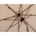 thumbnail image 5 of Meridian Furniture Fiji Beige Polyester Patio Umbrella with Base Set, 5 of 16