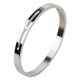 thumbnail image 1 of Brazalete de acero inoxidable para parejas Brazalete a presión con incrustaciones de circonitas cúbicas brillantes Plata 8mm Yuyangstore Pareja brazalete de acero inoxidable, 1 of 8