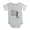 Heather Gray, variant on CafePress - FIN Score Football Player - Cute Infant Baby Football Bodysuit