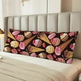 thumbnail image 2 of Saiise Ice Cream Cake Print Pillow Cover - Super Soft Microfiber 20x54 Body Pillow Case - Envelope Closure, Wrinkle, Stain Resistant Body Pillow Cover, 2 of 7