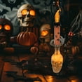 thumbnail image 2 of Feltree Flameless LED Skeleton Hand Candle Holder, Battery Operated Halloween Table Decoration for Party, Spooky Ghost Hand Light Prop, Resin Halloween Centerpiece (1Pc), 2 of 8
