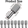 thumbnail image 2 of 100x Shelf Pins Rubber Sleeve Portable Non-Slip Hardware Cabinet Laminate Support Pegs for Kitchen Bookshelf, 2 of 6