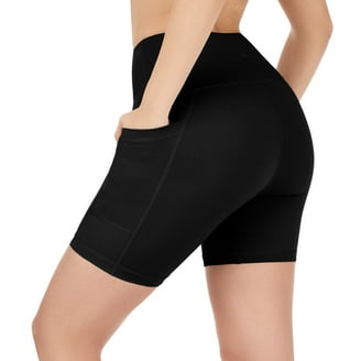 CRZ YOGA Dames Butterluxe Yoga Short 6''-Hoge Taille Workout Gym Leggings Hardlopen Spandex Biker Shorts Hot Fudge Bruin M