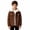 Brown, variant on GiLiling Baby Boy Winter Corduroy Sherpa Fleece Jacket Toddler Boys Winter Fall Fleece Jacket Button down Thermal Outerwear (Brown, 9 Years)