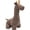 Brown Giraffe, variant on Fabric Decorative Door Stopper, Cute Interior Animal Doorstops, Anti Collision Heavy Duty Door Stoppers for Home, Book Stopper Weighted Floor Wall Protector