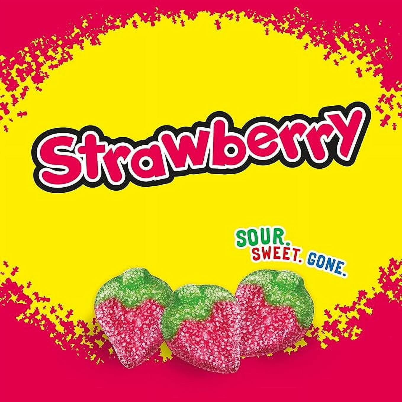 SOUR PATCH KIDS Strawberry MZF22 Soft & Chewy Candy, Bulk Candy, 12 - 3.6 oz Bags