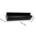 thumbnail image 2 of Mobutofu Floor Mirror Support Black Mirror Stand 1Pack Rectangular Living Room, 2 of 7