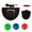 Black 4pcs, variant on Callipe Trampoline Basketball Hoop with 3 Balls Pump Waterproof Kids Adults Indoor Outdoor Garden Basketball Shoot Toss Game Trampoline Accessories