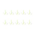 thumbnail image 1 of Luminous Four Claw Fishhook,10pcs Luminous Quadruple Reinforced Luminous Four Claw Anchor Hook Luminous Quadruple Reinforced Fishhook Revolutionary Design, 1 of 8