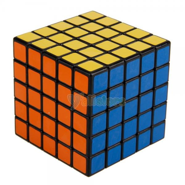 New Shengshou 5x5x5 Speed Ultra-smooth Magic Cube Puzzle Twist 5x5 Black 