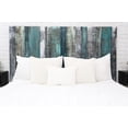 thumbnail image 3 of Barn Walls Industrial Mix Signature Design, Multicolored Solid Wood Headboard, Floating Panels, Wall Mount, Adjustable Height, Easy Assembly Full Size, 3 of 10