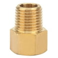 thumbnail image 2 of Adaptador de tubería de Latón Adaptador Agua de de Aceite de Gas, 1/4 BSPT Macho A 3/8 NPT Femenino, Hecho de Latón de, 2 of 7