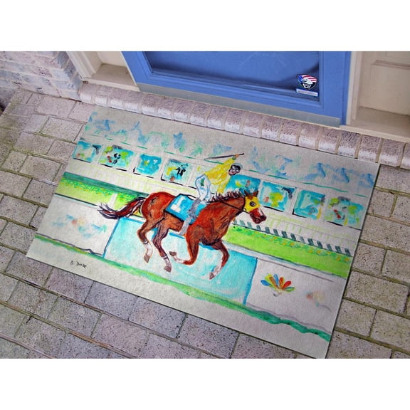 Betsy Drake Interiors First Place Door Mat 30x50