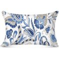 thumbnail image 3 of GZHJMY Paisley Flower Standard Pillowcase Super Soft Cozy Plush Pillow Case with Zipper for Sofa Bed Couch, 20 x 26 Inch, 3 of 7