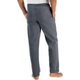 thumbnail image 3 of Hanes Men's Cotton Woven Pajama Pant, Grey, Small, 3 of 4