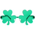 thumbnail image 1 of St Patricks Day Shamrock Glasses Party Costume Decorative Eyeglasses 24Pcs, 1 of 5