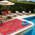 thumbnail image 4 of Lush Ambience Inc. Lush Ambience Sefa Indoor Outdoor Plastic Area Rugs- Rectangular 8' X 10', 4 of 10