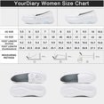 thumbnail image 5 of YOURDIARY Women Nurse Shoes Cotton Lined Boat Shoe Slip On Loafers Ladies Comfort Moccasin, 5 of 5
