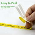 thumbnail image 7 of 2 Pack 12mm 0.47" Refill Label Tape Compatible for Epson LabelWorks LW400 LW300 LW500 LW600P LW700 LW-K200PX, 7 of 7