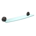 thumbnail image 6 of Monte Carlo Collection 18-in Glass Shelf in Polished Brass, 6 of 7