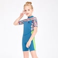 thumbnail image 2 of Naiovety Trajes de neopreno para niños Traje de buceo Secado rápido Engrosamiento Pantalones de manga larga Mantenimiento del calor Traje de Deportes acuáticos Azul L, 2 of 6