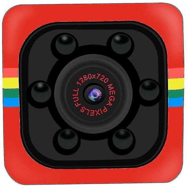 Mini cámara HD Infd Vis, Dvr Video Rec (rojo)
