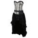 thumbnail image 4 of Corsé Victoriano Gótico Steampunk Overbust Lujo Atractivo Suave Cómoda Elegante Sensación L Soledad Vestido de corsé de mujer, 4 of 8