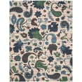 thumbnail image 2 of SAFAVIEH Cedar Brook Philander Floral Cotton Area Rug, Blue/Multi, 8' x 10', 2 of 8