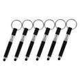 thumbnail image 5 of OUNONA 6-Pack Universal Stylus Pens with Keyring for Touchscreen Devices, Black, High Sensitivity and Precision, 5 of 8