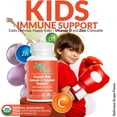 thumbnail image 4 of Vital Rise Organic Kids Immune Support Chewable Tablets, Sugar-Free Grape Flavor, Vitamin C, Vitamin D3, Zinc & Elderberry, USDA Organic, Vegan Supplement for Kids Ages 4+, 4 of 9