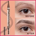 thumbnail image 3 of iMethod Microblading Eyebrow Pen - 2-in-1 Dual-Ended Eye Brow Pencils for Women with 3-Fork-Tip and Spoolie Brush Create Natural Hair-Like Defined Brows, Last All-Day, Black Brown, 3 of 8