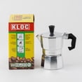thumbnail image 4 of Kloc Aluminum Stovetop Espresso Maker - 1 Cup Capacity for Rich Coffee Flavor, 4 of 5