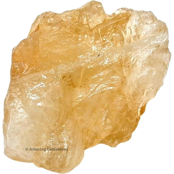 Citrine Crystal Raw Stones (2 Pieces)