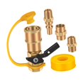thumbnail image 3 of Accesorios de conexión rápida para vehículos recreativos,Kit de válvula adaptadora de accesorios de conexión de propano,Juego de reemplazo de adaptador de conexión rápida de, 3 of 7