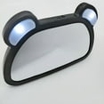 thumbnail image 4 of 1pc USB Car Interior Rear Mirror Backseat Baby LED Ligthing Rearview Mirror, 4 of 5