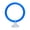 Blue - 5.7CM, variant on Betta Fish Exercise Ring Ecological Interactive Entertainment Design, Fun Fish Enrichment Toy For Tank Interior Layout, Delicate Aquarium Ornament For Betta Daily Activity And Viewing White - 5.7CM
