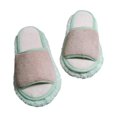 thumbnail image 4 of Tongina Cleaning Mop Slippers Mopping Slippers,Household Quiet Portable Soft Cleaner Cleaning Shoes for Bedroom House Dusting Kitchen Khaki Green, 4 of 8