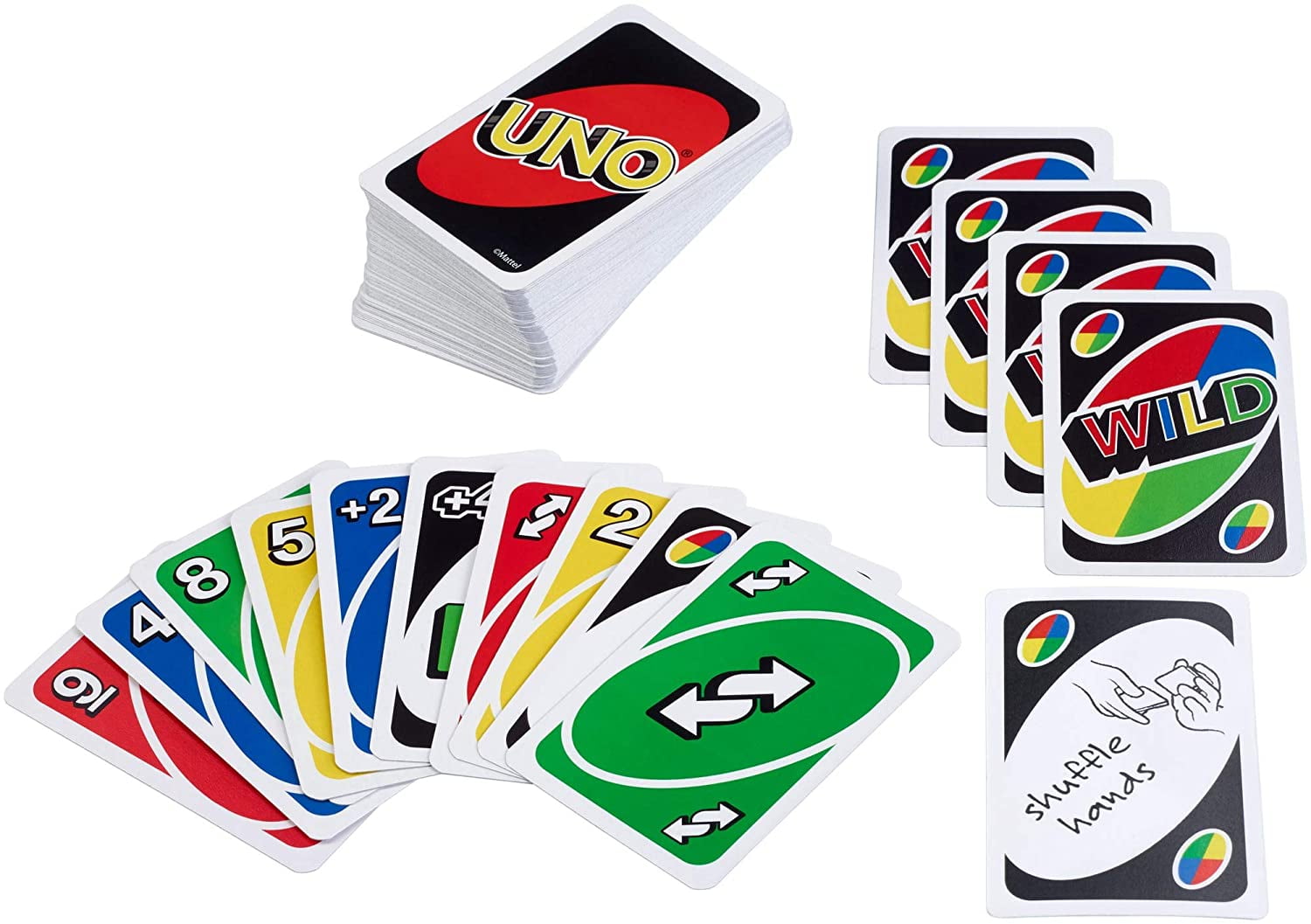 Details about   UNO CARD GAME With WILD CARDS Matte Latest Version Family Fun Indoor Party 
