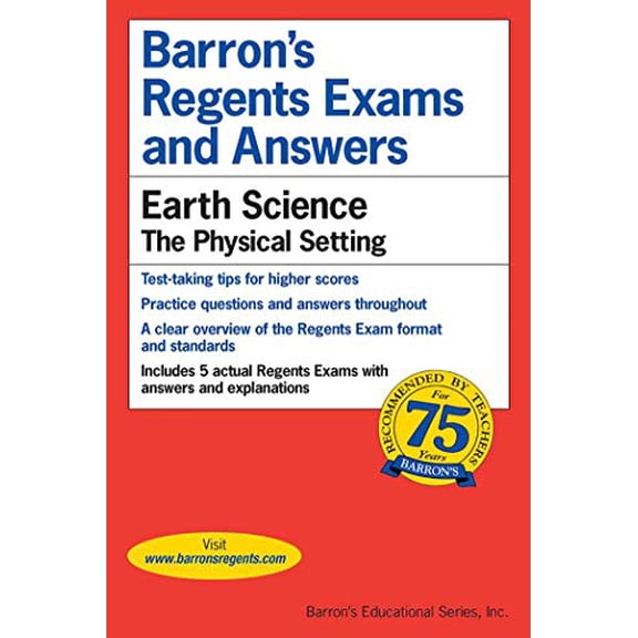 Pre-Owned Regents Exams and Answers: Earth Science (Paperback) 0812031652 9780812031652