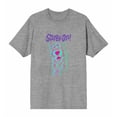 thumbnail image 4 of Scooby-Doo 3D Line Art Men's Heather Gray Crew Neck Short Sleeve Tee-Small, 4 of 7