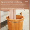 thumbnail image 2 of 1500W Portable Immersion Water Heater, Stainless Steel Electric Bucket Heater for Inflatable Pool, Bathtub, Hot Tub – Fast Heating with Safety Auto Shut-Off (1PC, 1500W), 2 of 4