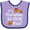 Lavender and Purple, variant on Inktastic Thanksgiving It's Pumpkin Season Y'all with Fall Leaves Boys or Girls Baby Bib