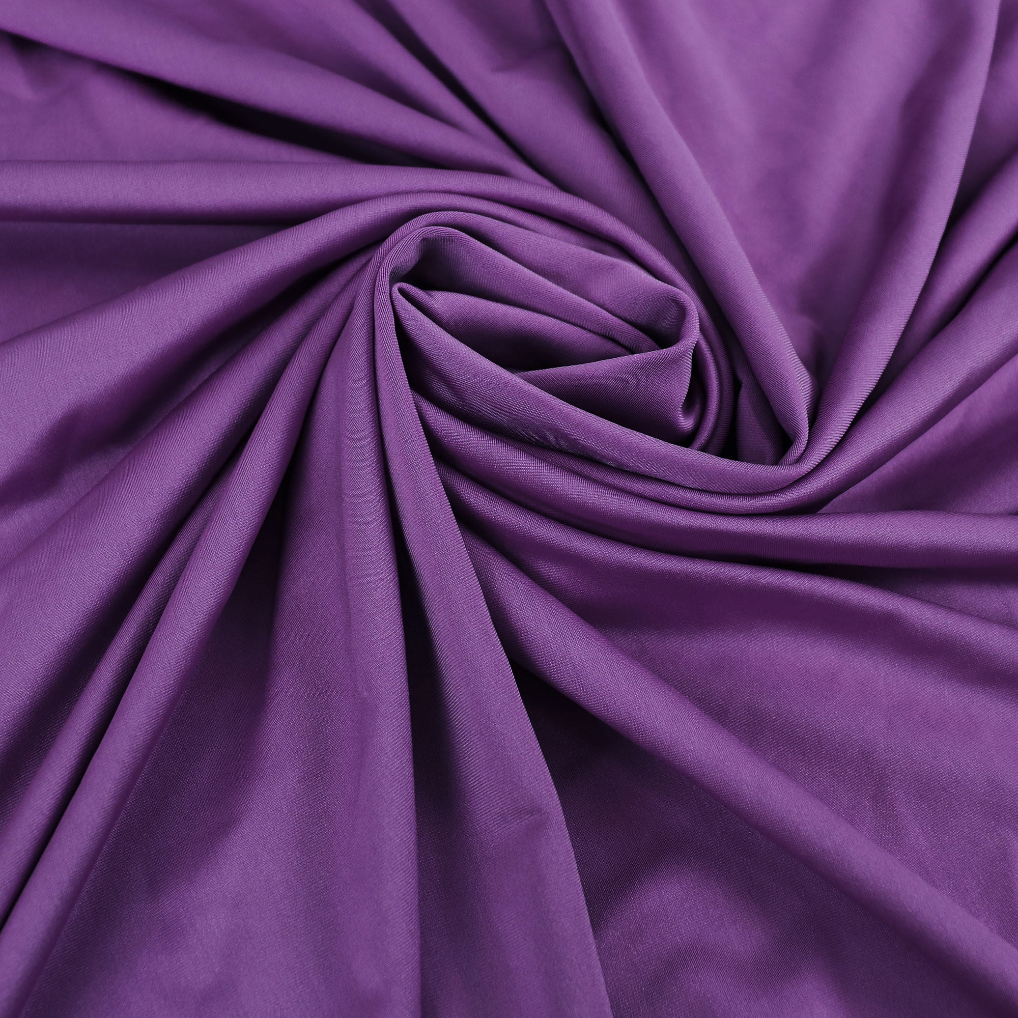Romex Textiles Polyester Spandex Yoga Knit Fabric (3 Yards) Purple