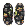 thumbnail image 2 of Zapatillas Lazy One Fuzzy Feet para mujer Sugar Skulls S/M, 2 of 3