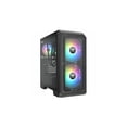 thumbnail image 4 of Thermaltake CT200 ARGB PWM Fan Single Pack, PWM Controlled 500~900 rpm, 5V Motherboard Sync, 16.8 Million Colors 9 Addressable LEDs, Airflow 131.6 CFM, Hydraulic Bearing, Case Fan, 200mm x 200mm x, 4 of 6