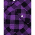 thumbnail image 3 of Chemise Décontractée en Flanelle à Carreaux pour Hommes, 3 of 7