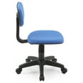 thumbnail image 4 of Hodedah Armless, Adjustable, Swiveling Kids Desk Chair, Blue, 4 of 5